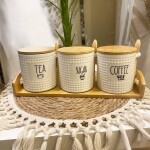 طقم توابل بورسلين